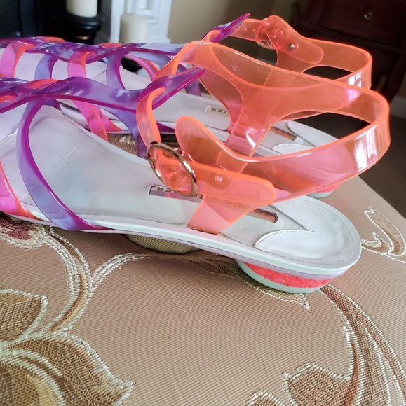 SOPHIA WEBSTER Multi Colored Jelly PVC Shoes - Picture 4 of 6